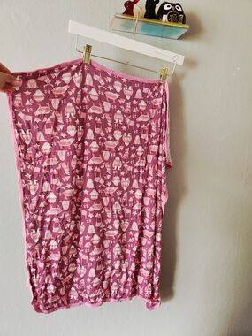 Magnetic Me Bamboo Pink Printed Baby Blanket